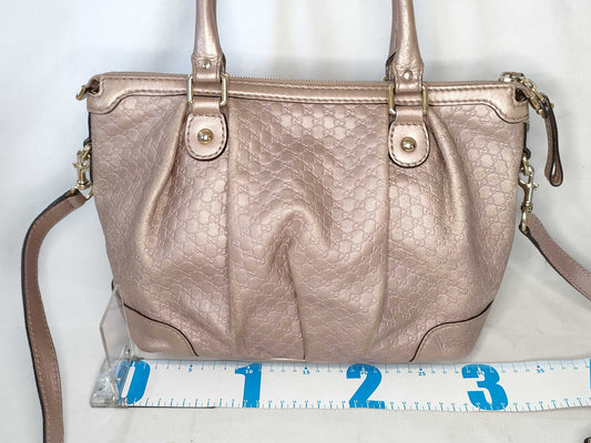 GUCCI Sukey 2-Way Shoulder Bag Sukey Guccissima 247902 Pink Handbag