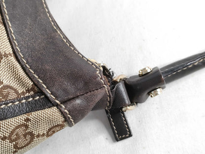 GUCCI GG Canvas Gucci Shoulder Bag Abbey GG Canvas 190525 Shoulder Bag