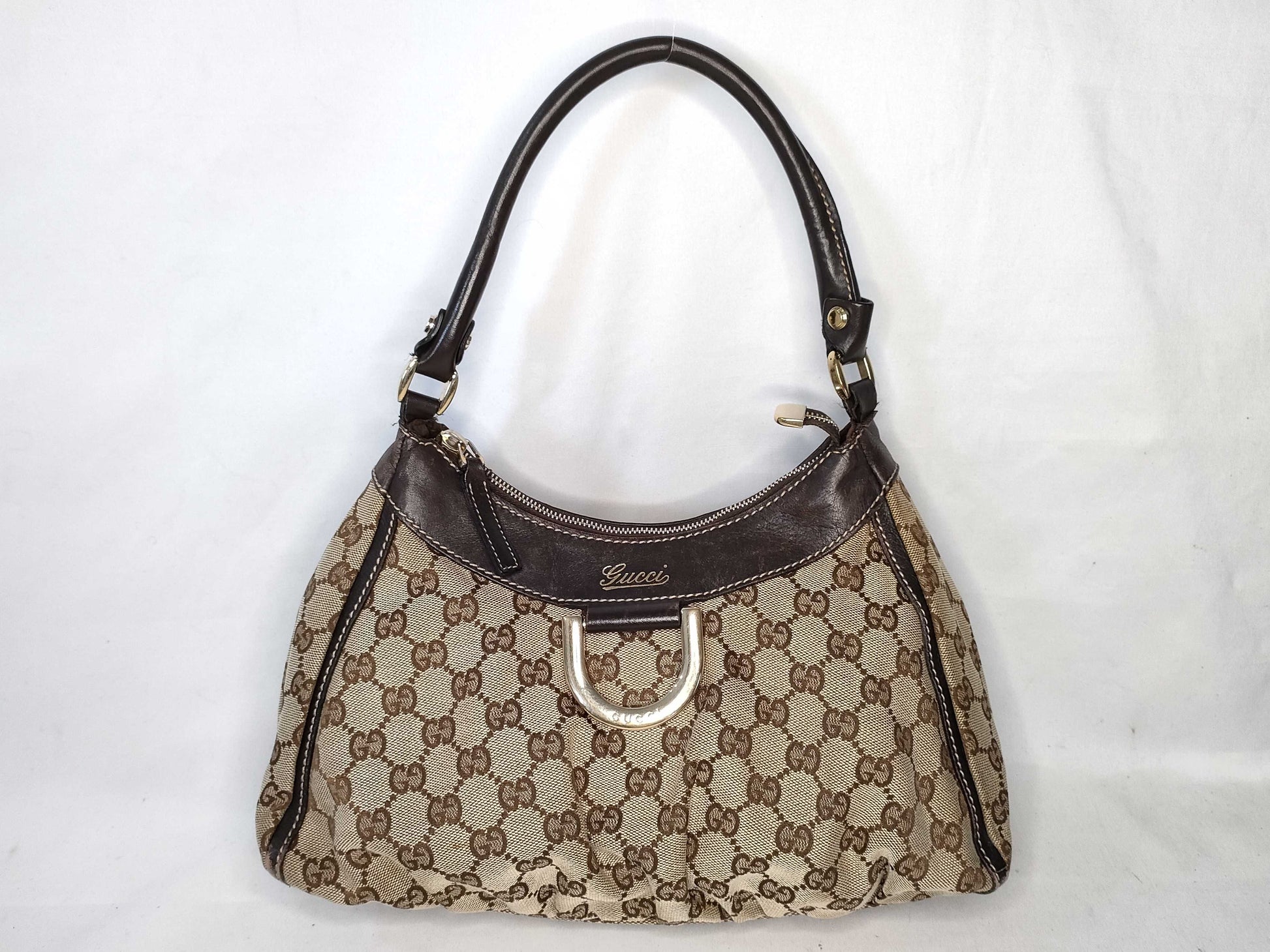 GUCCI GG Canvas Gucci Shoulder Bag Abbey GG Canvas 190525 Shoulder Bag