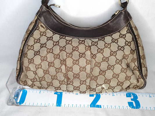 GUCCI GG Canvas Gucci Shoulder Bag Abbey GG Canvas 190525 Shoulder Bag