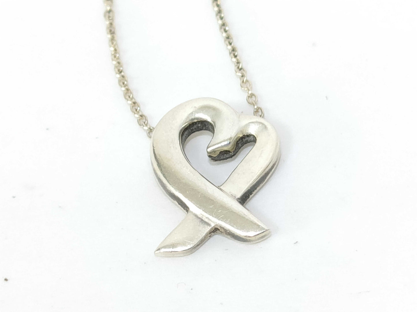 Tiffany & Co. Tiffany Necklace Loving Heart 925 Necklace