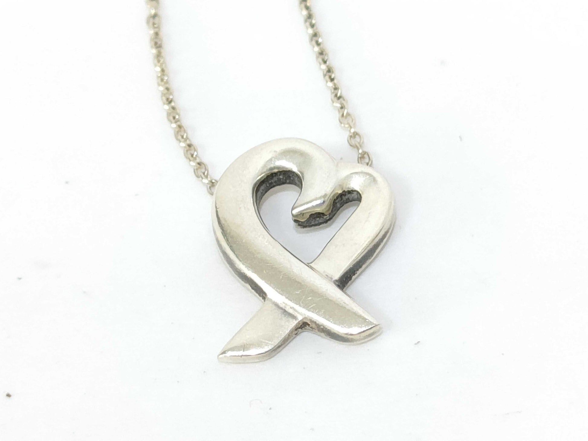 Tiffany & Co. Tiffany Necklace Loving Heart 925 Necklace