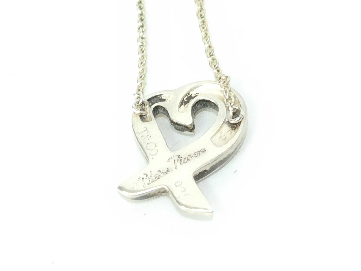 Tiffany & Co. Tiffany Necklace Loving Heart 925 Necklace