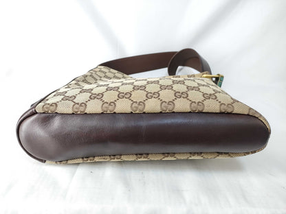 GUCCI GUCCI Shoulder Bag GG Canvas Shoulder Leather Shoulder Bag
