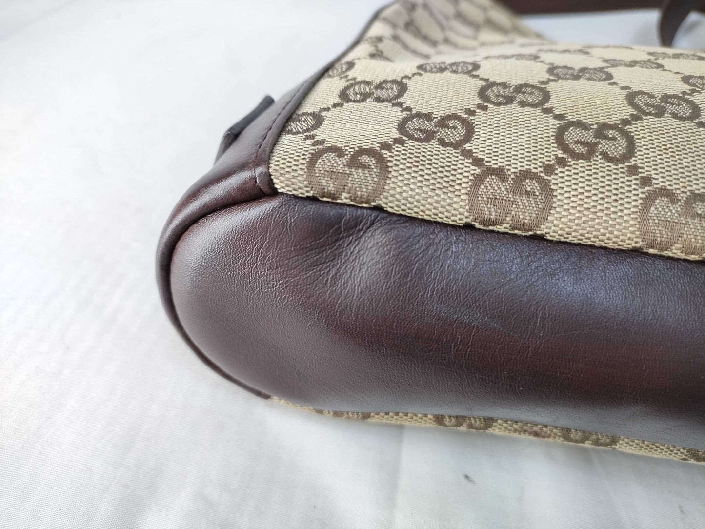 GUCCI GUCCI Shoulder Bag GG Canvas Shoulder Leather Shoulder Bag