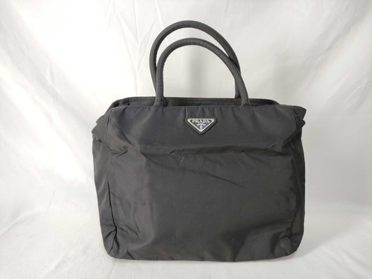 PRADA Prada handbag black nylon handbag