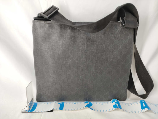 GUCCI GUCCI Shoulder Bag PVC Black Shoulder Bag