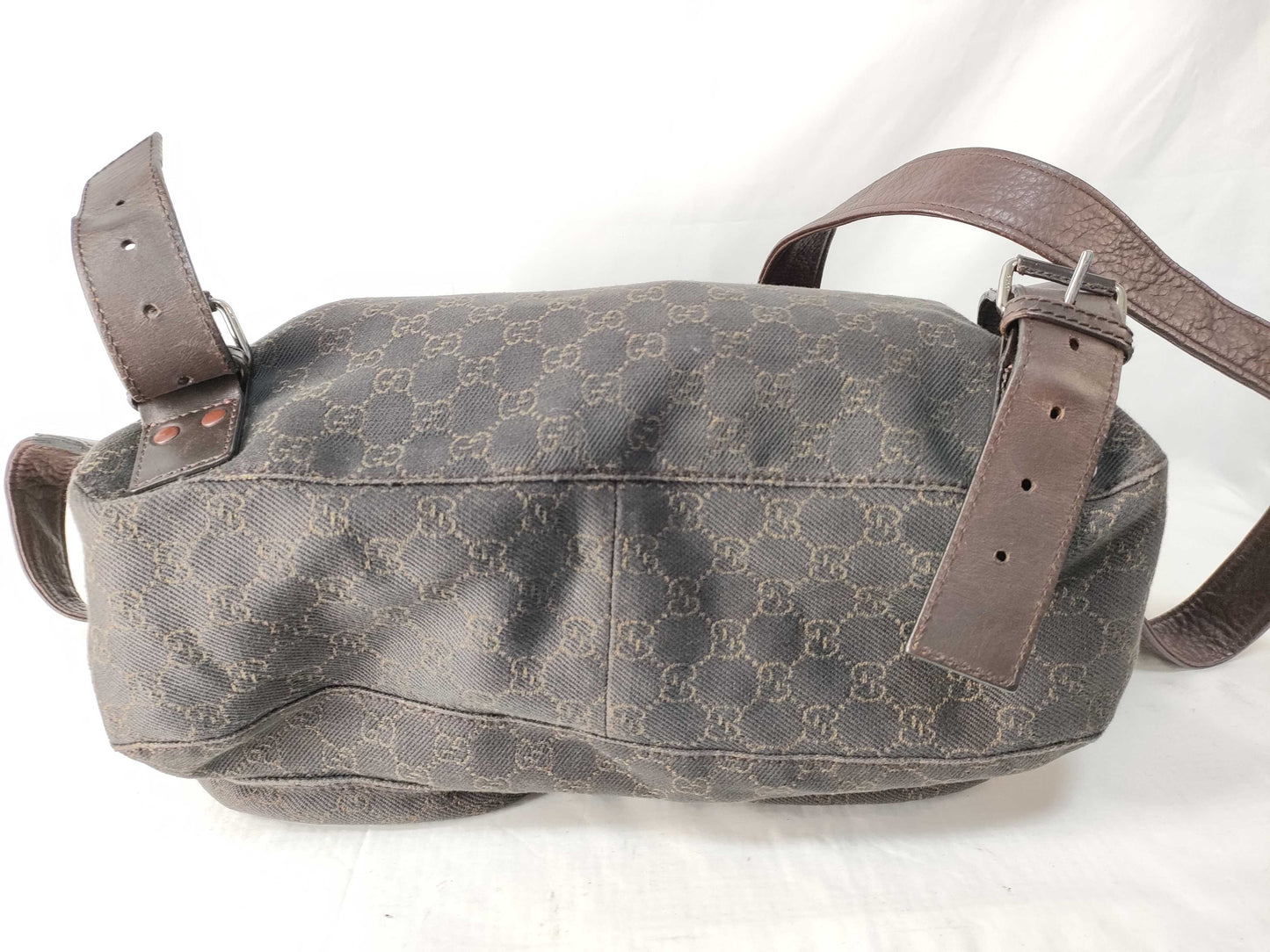 GUCCI GUCCI Backpack GG Canvas Brown Backpack