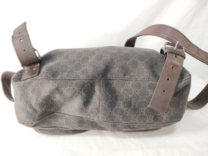 GUCCI GUCCI Backpack GG Canvas Brown Backpack