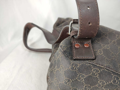 GUCCI GUCCI Backpack GG Canvas Brown Backpack