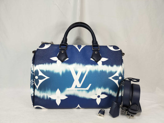LOUIS VUITTON Speedy 30 Bandouliere Handbag