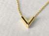 LOUIS VUITTON Essential V Necklace M610 Necklace