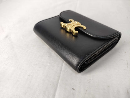 CELINE Triomphe Compact Wallet