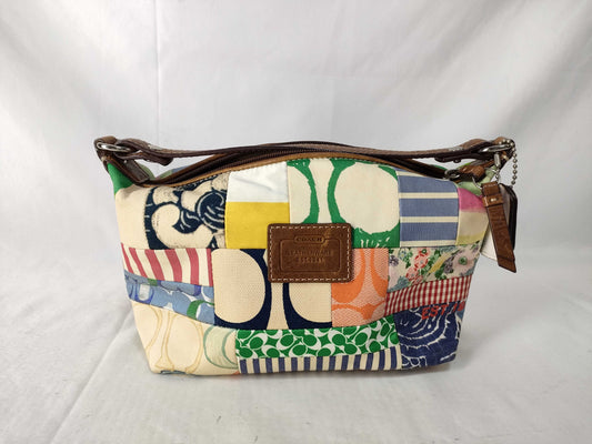 COACH COACH Accessory Pouch Patchwork Signature Pouch