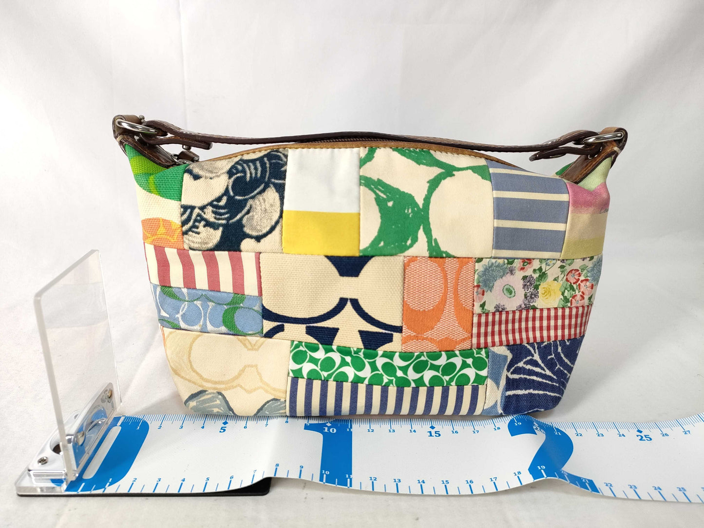 COACH COACH Accessory Pouch Patchwork Signature Pouch