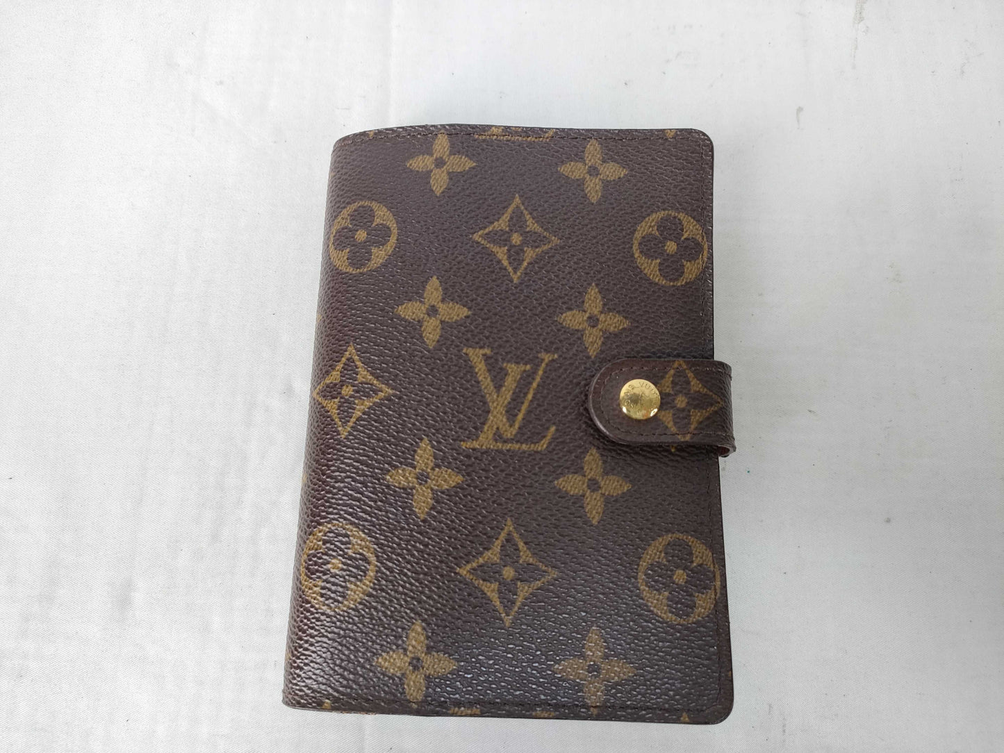 LOUIS VUITTON Monogram R20005 Agenda PM Notebook Cover