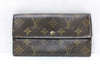 LOUIS VUITTON Monogram Porte Monnaie Credit Wallet M61725