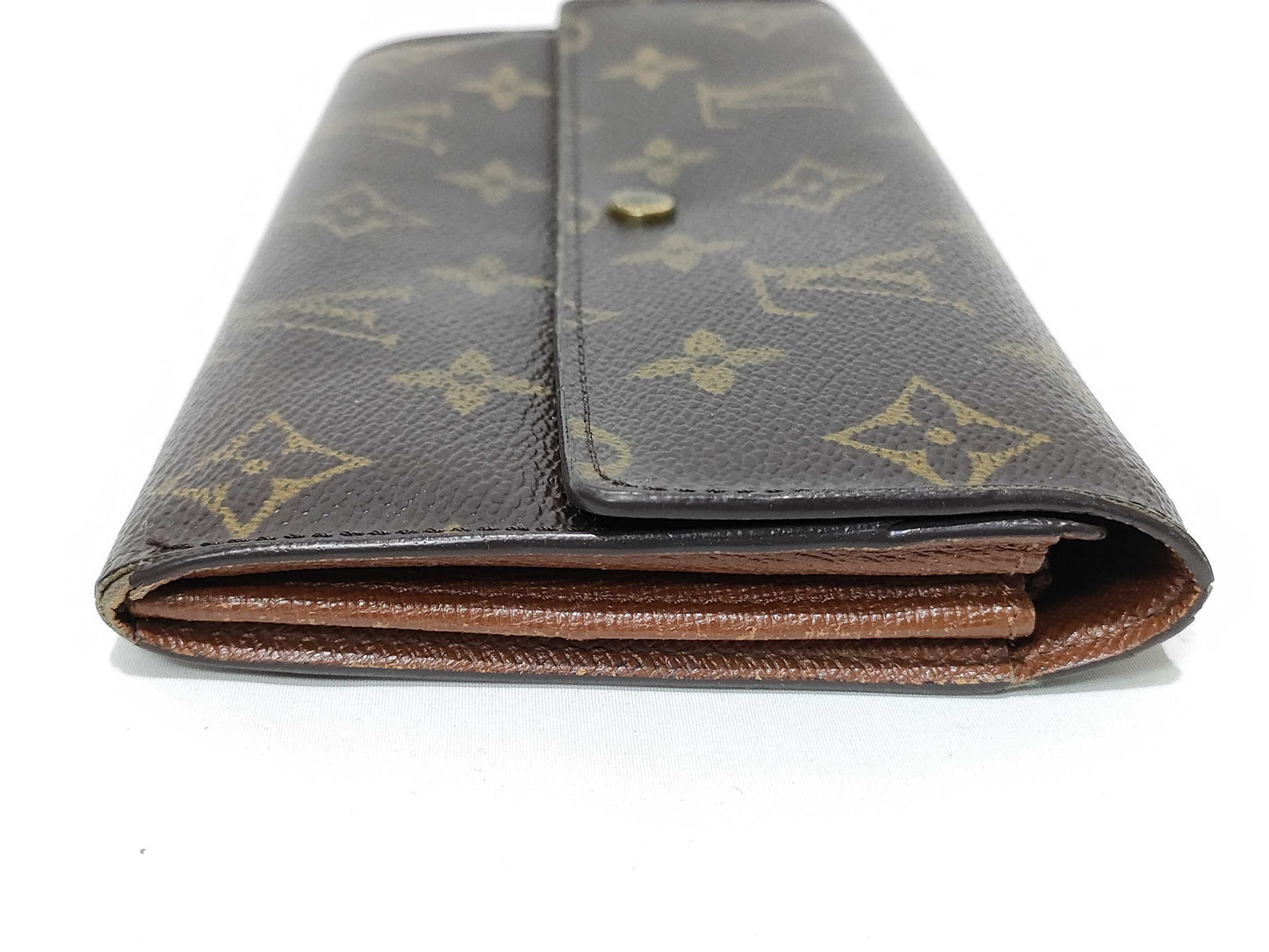 LOUIS VUITTON Monogram Porte Monnaie Credit Wallet M61725