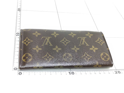 LOUIS VUITTON Monogram Porte Monnaie Credit Wallet M61725