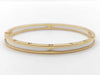 BVLGARI B.zero1 White Cera Large Au750 32.8g Bracelet/Bangle 