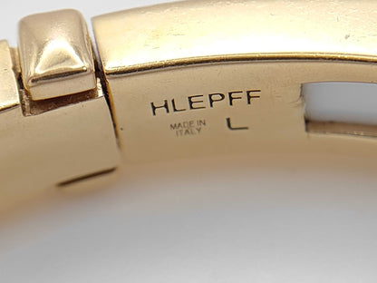 BVLGARI B.zero1 White Cera Large Au750 32.8g Bracelet/Bangle 