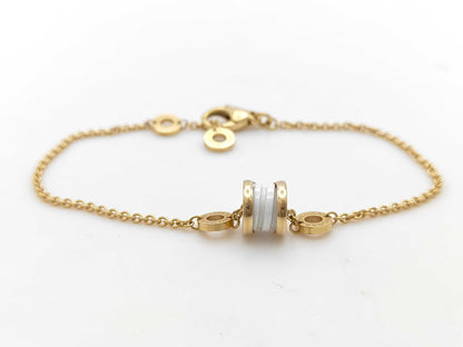 BVLGARI B.zero1 Element White Cera ml Au750 7.6g Bracelet/Bangle 