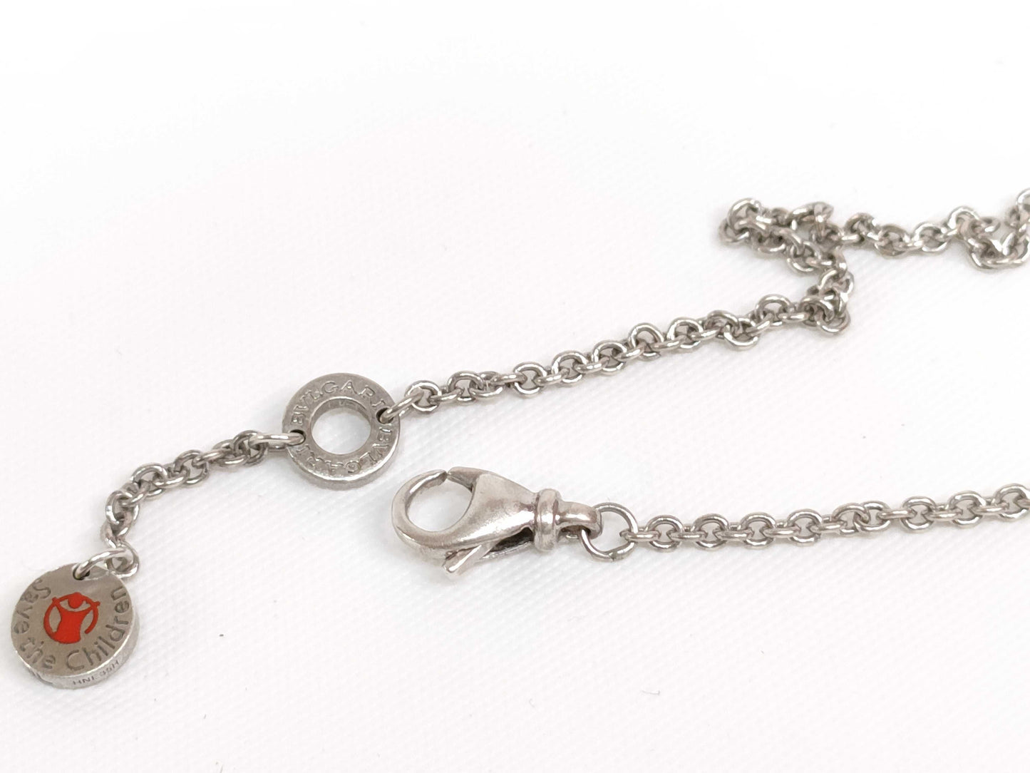 BVLGARI B.zero1 Save the Children Charity Bracelet, 925 with Black Ceramic, 5.1g, Silver Bracelet/Bangle