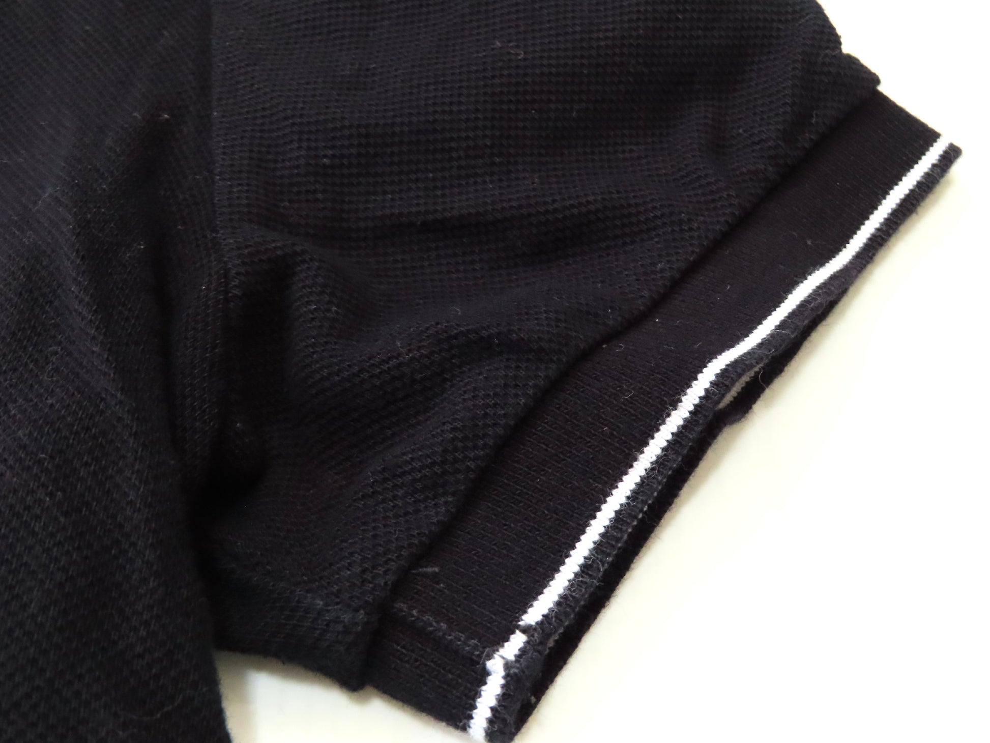 PRADA Prada Cotton Polo Shirt Black S Tops