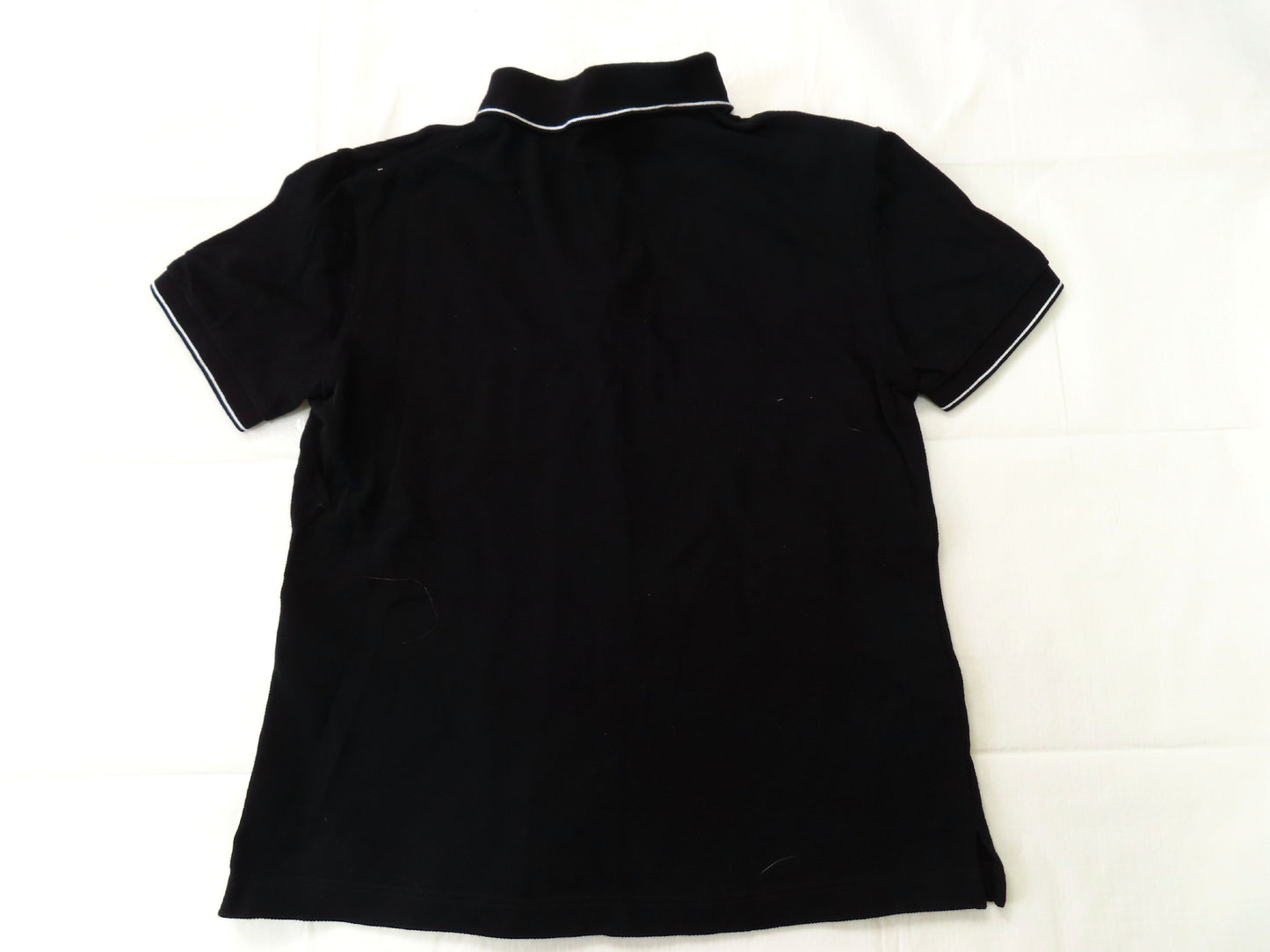 PRADA Prada Cotton Polo Shirt Black S Tops