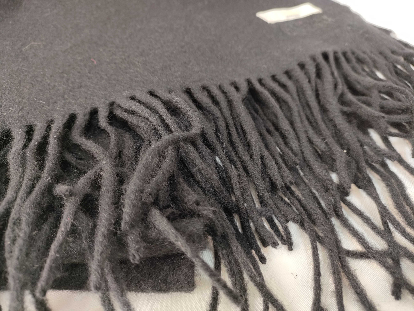 Chloe Wool Stole Black Other Apparel