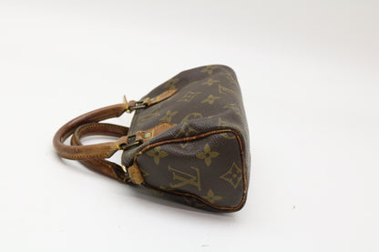 LOUIS VUITTON Monogram Mini Speedy Handbag