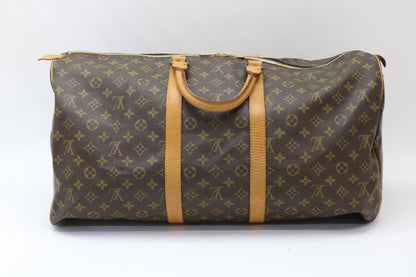 LOUIS VUITTON Monogram Keepall 60 Boston Bag