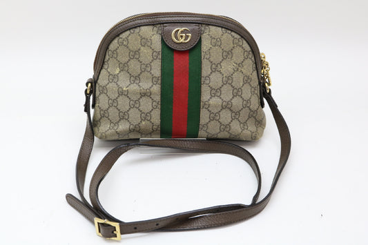 GUCCI GG Supreme Offdia Sherry Line Shoulder Bag