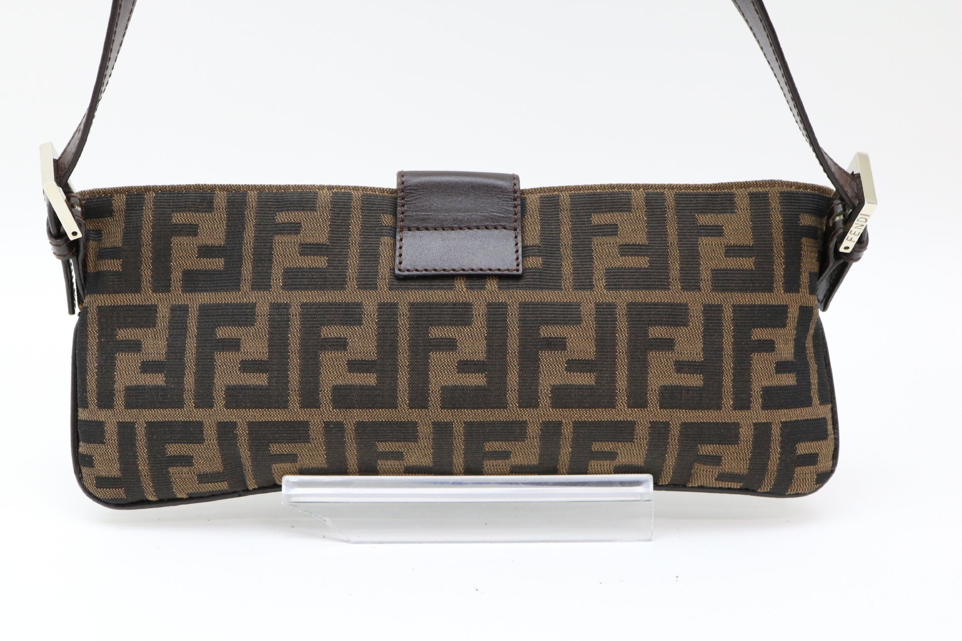 FENDI Zucca Mamma Bucket Shoulder Bag