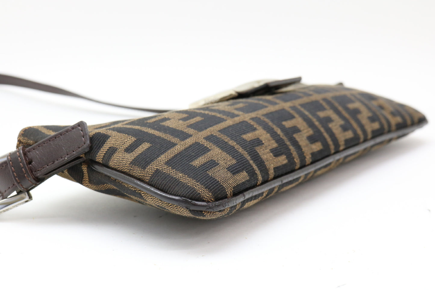 FENDI Zucca Mamma Bucket Shoulder Bag