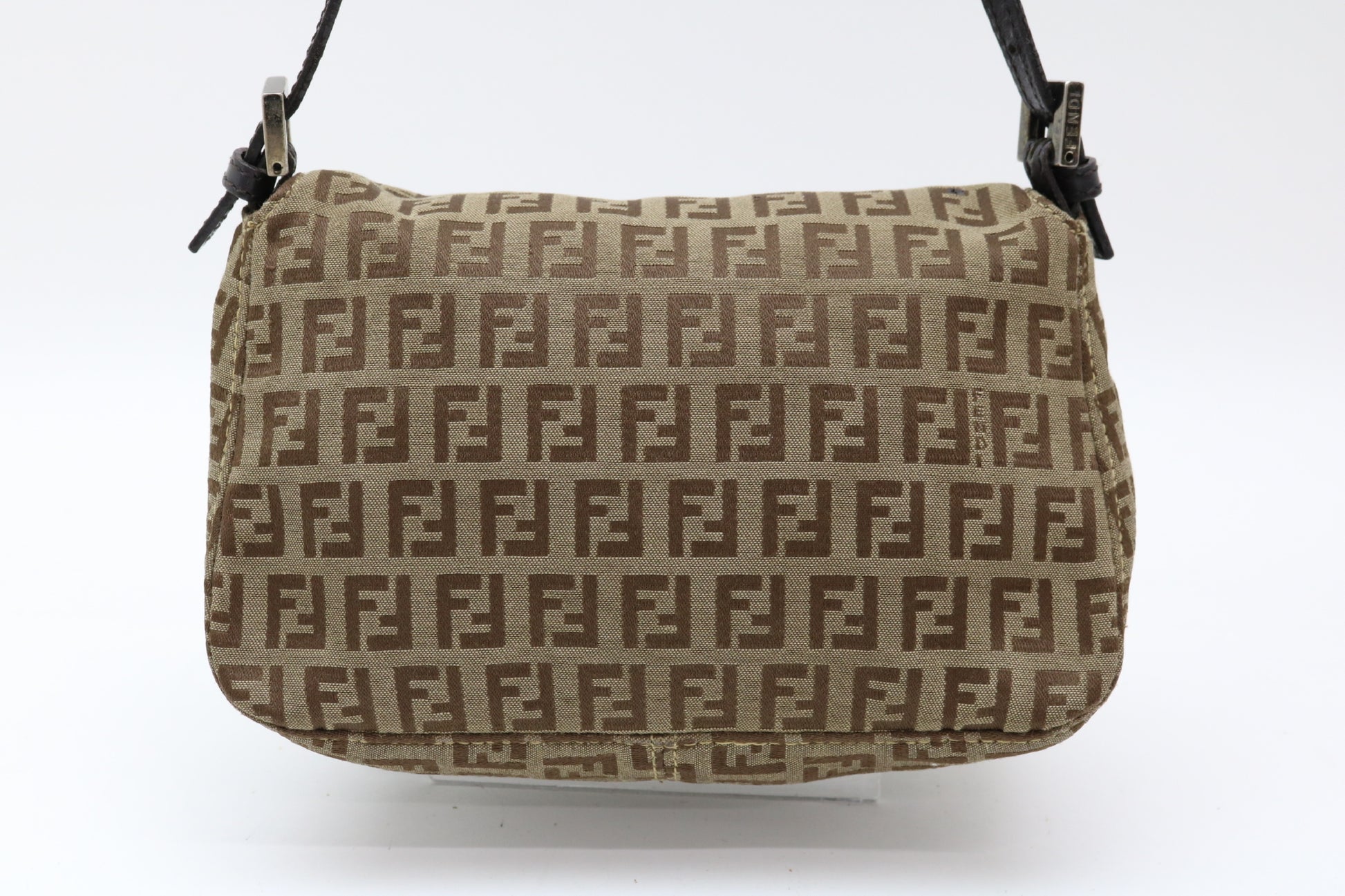 FENDI Zucchino Mamma Bucket Shoulder Bag