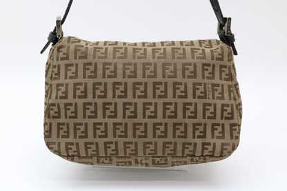 FENDI Zucchino Mamma Bucket Shoulder Bag
