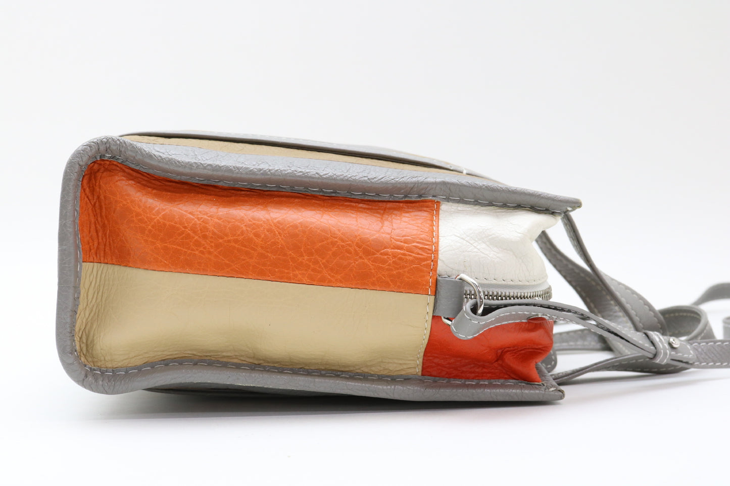 BALENCIAGA Leather Multicolor Bazaar XS 2-Way Tote Bag