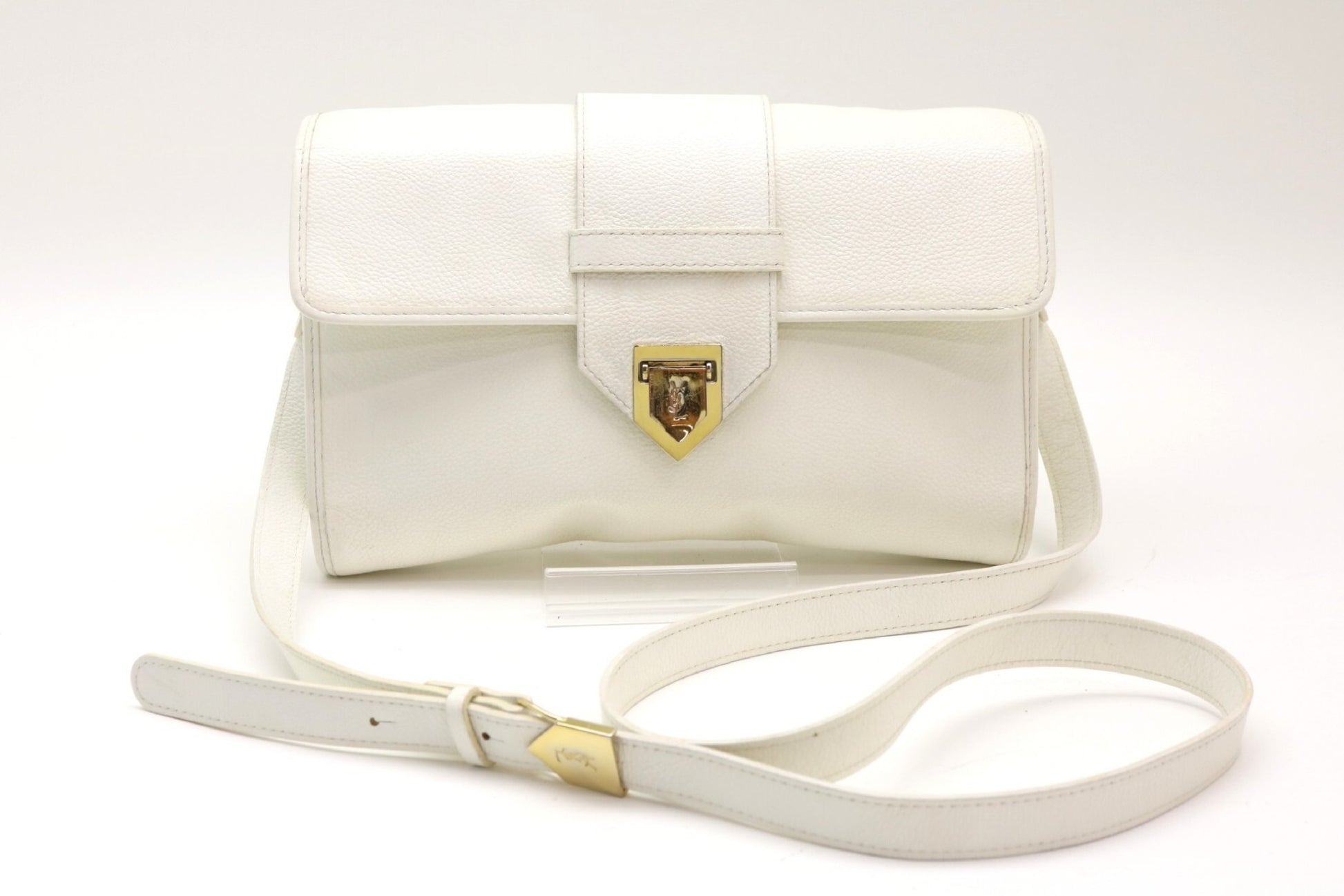 Yves Saint Laurent Cassandra Leather Shoulder Bag