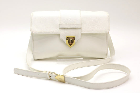 Yves Saint Laurent Cassandra Leather Shoulder Bag