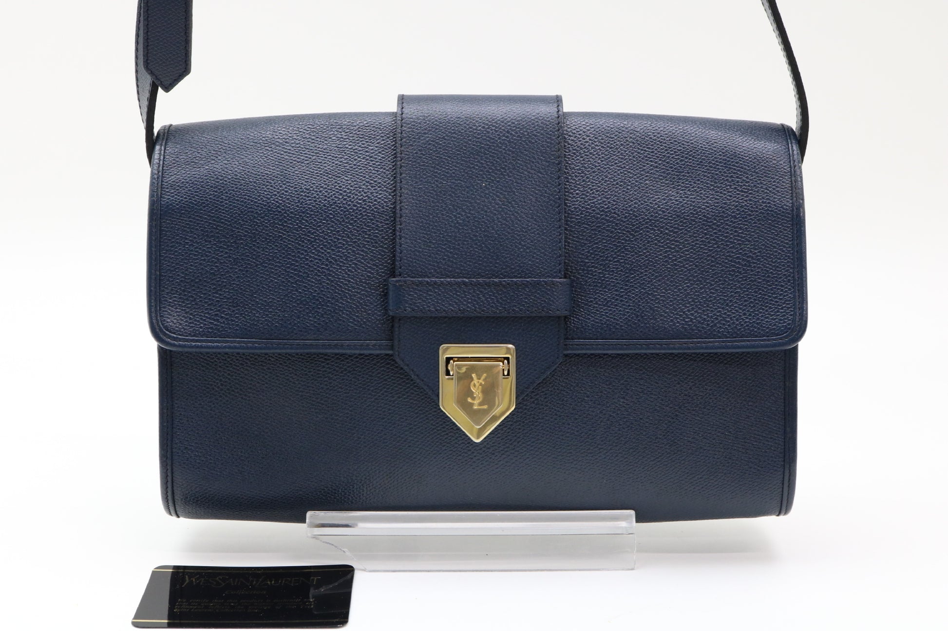 Yves Saint Laurent Cassandra Leather Shoulder Bag