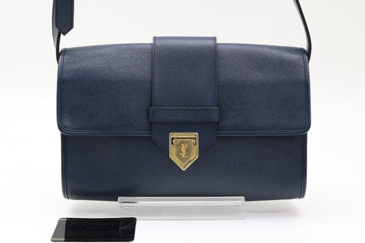 Yves Saint Laurent Cassandra Leather Shoulder Bag
