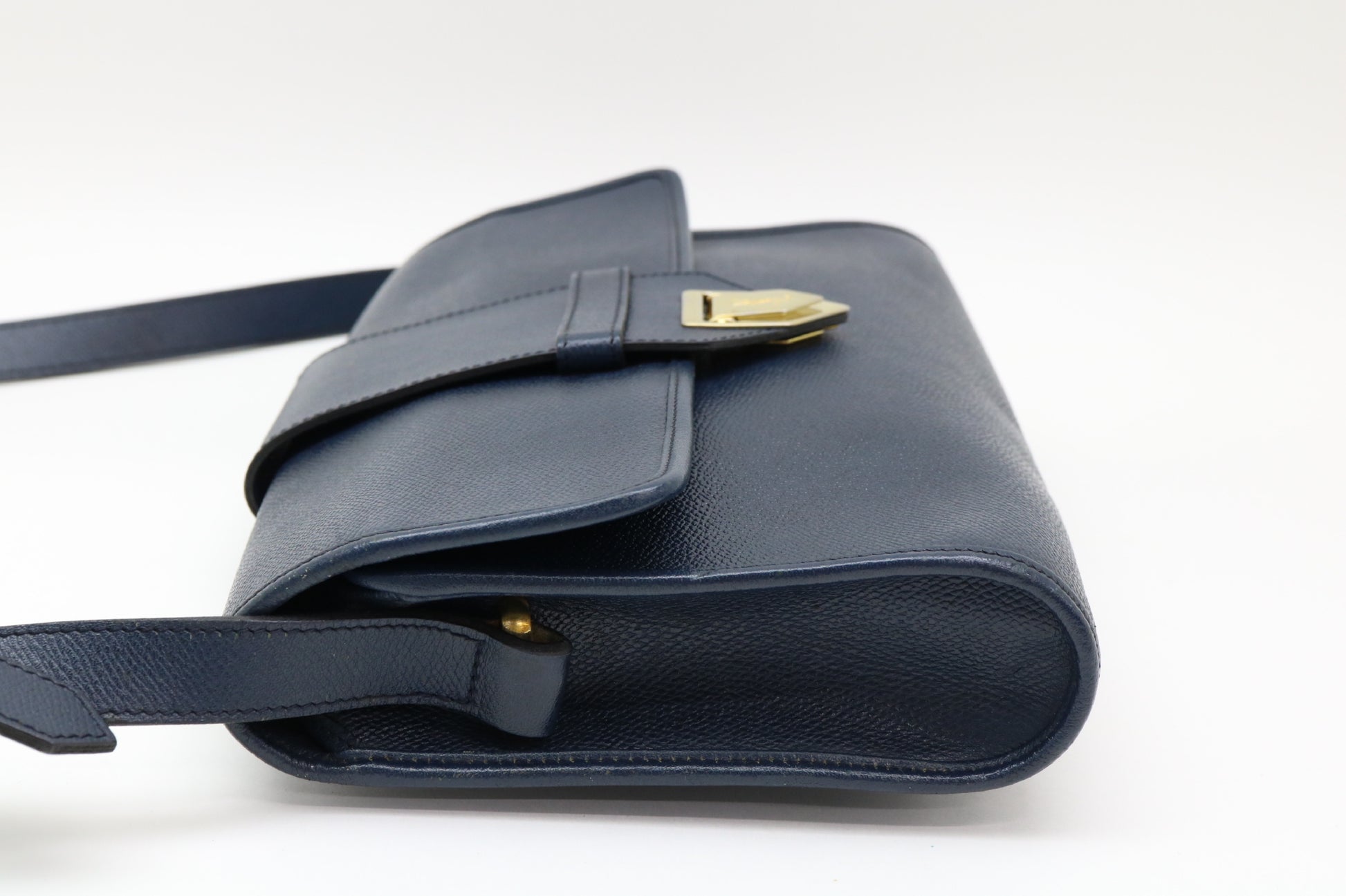 Yves Saint Laurent Cassandra Leather Shoulder Bag