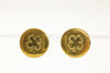 CHANEL Clover Gold 96A Earrings