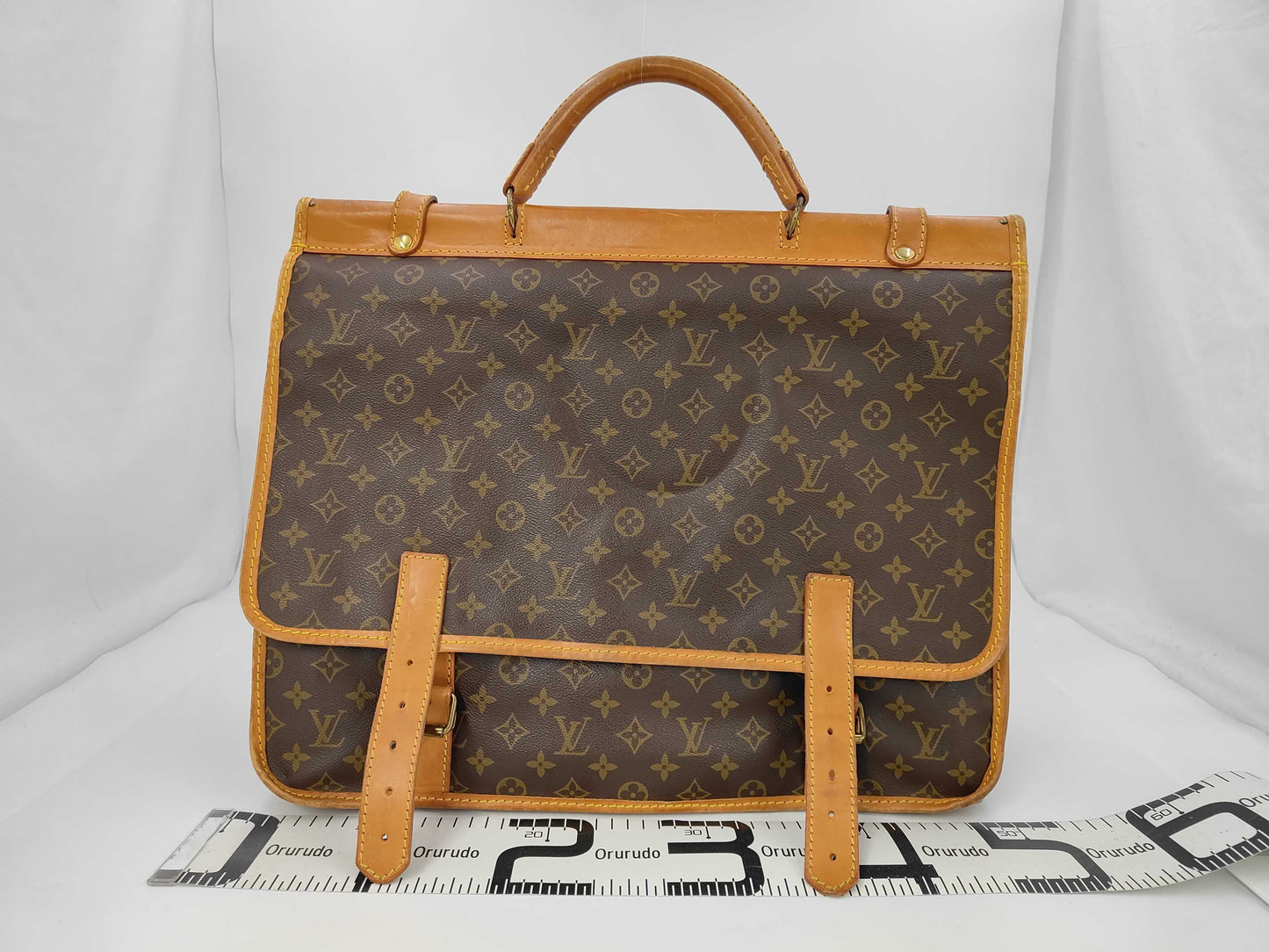 LOUIS VUITTON Monogram Sac Clever Handbag