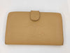 CHANEL Caviar Leather Bi-Fold Clasp Long Wallet