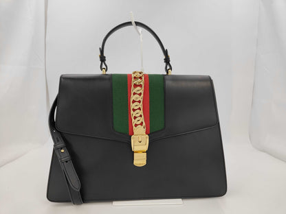 GUCCI Gucci Sylvie Sherry Line 2-way Handbag Handbag
