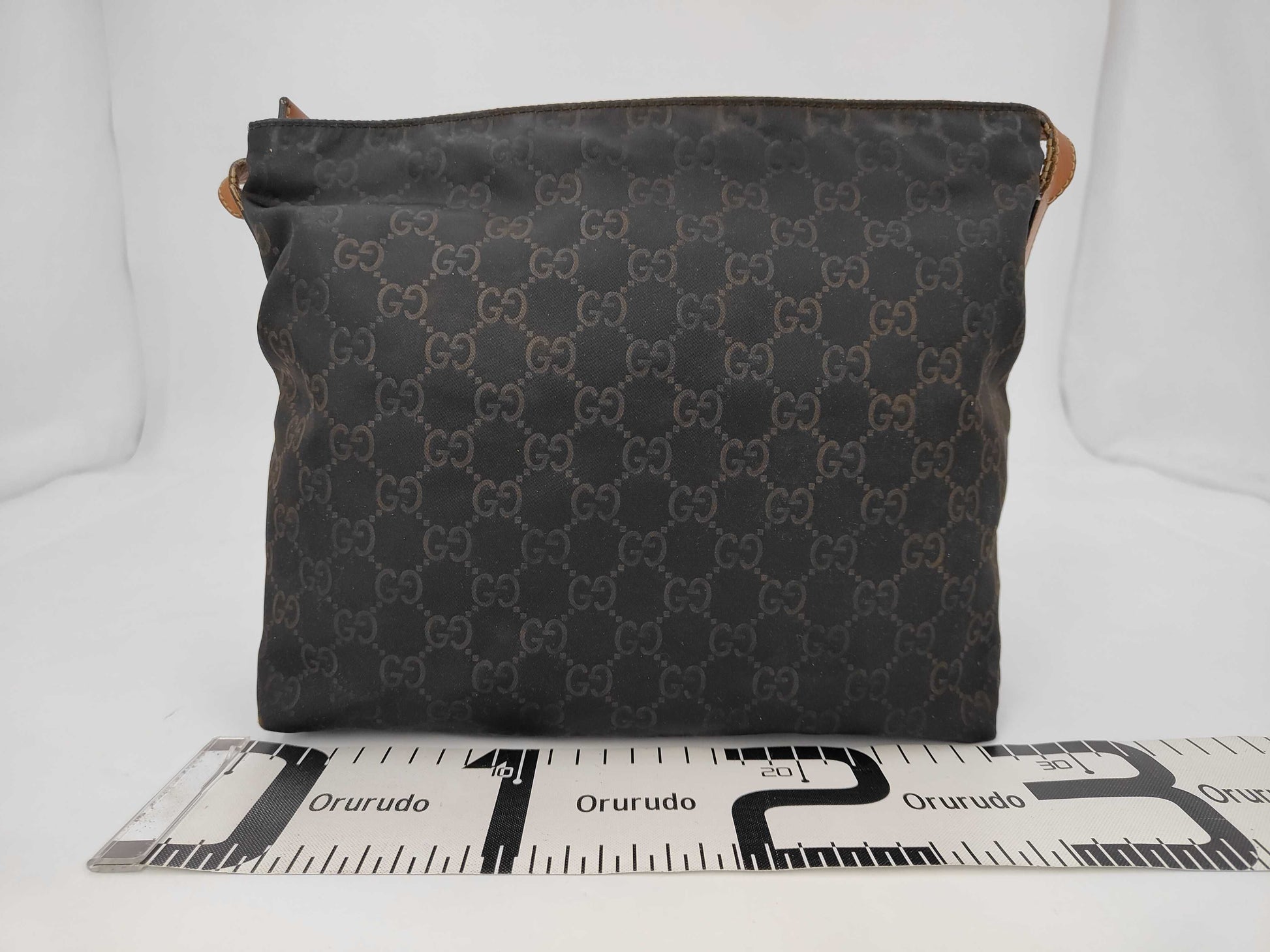 GUCCI GG Nylon Shoulder Bag
