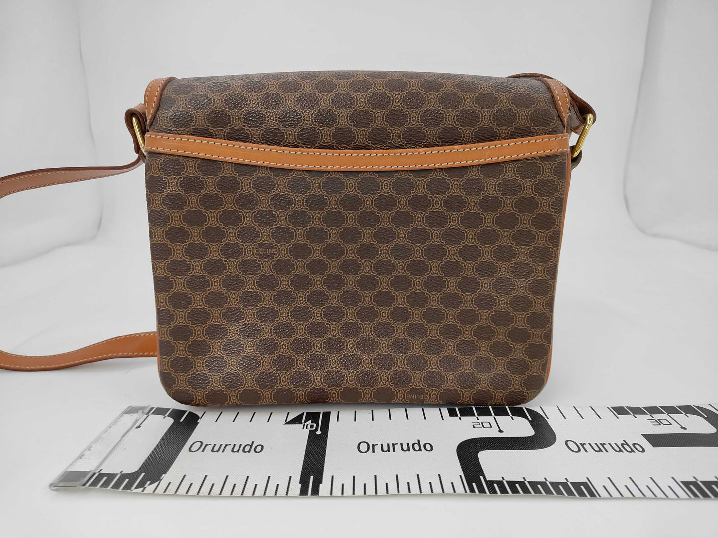 CELINE Macadam Shoulder Bag