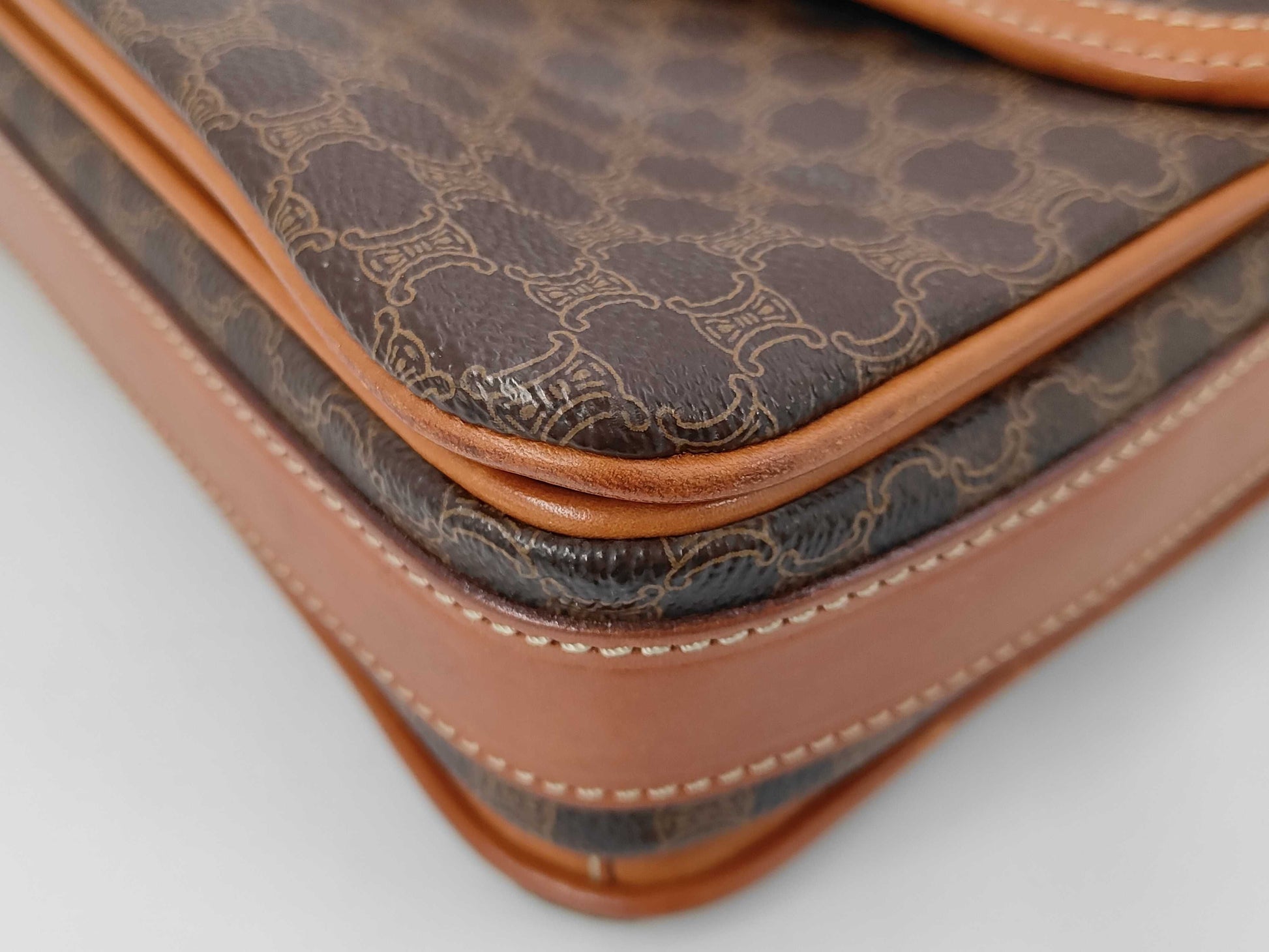 CELINE Macadam Shoulder Bag